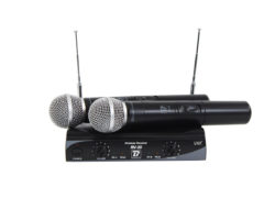 Paire de Micros sans Fils VHF 20M F6-F8 – BOOMTONE DJ